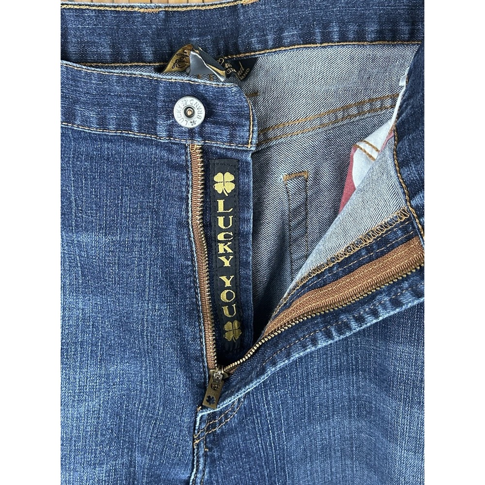 LUCKY Brand Ol' Deep Water Men's Denim Jeans By Gene Montesano‎ Size 38x32 - Picture 2 of 16